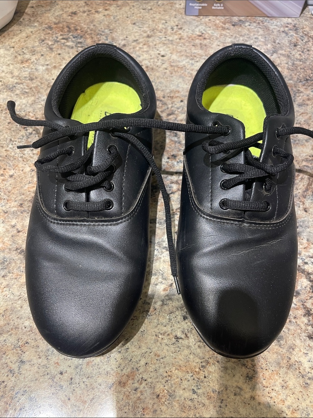 Drillmasters Men's 10/Women’s 12 Black Lace-Up Marching Band Shoes